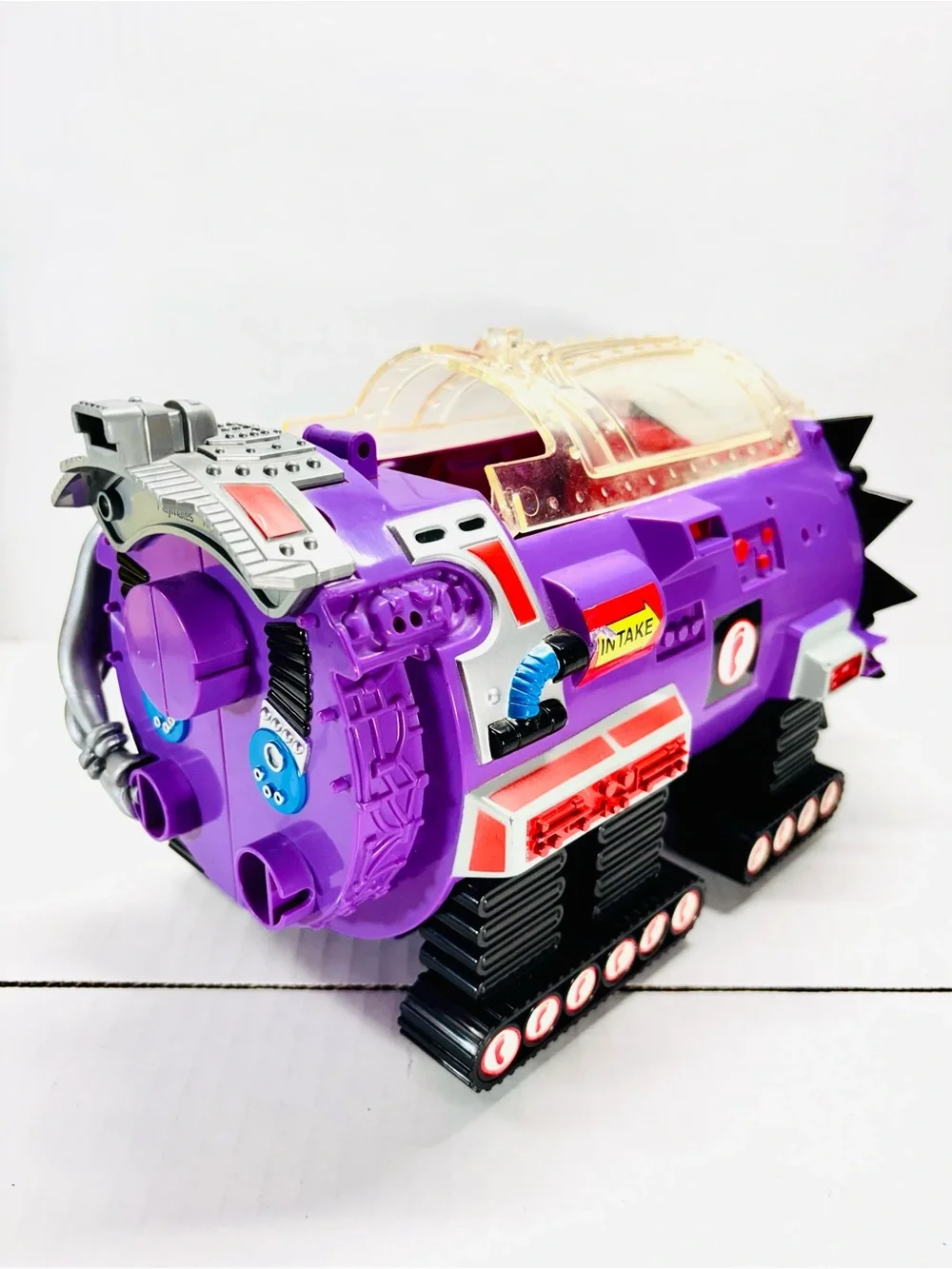 Teenage Mutant Ninja Turtles TMNT Module Drill Vehicle 1990s Vintage Incomplete